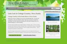 New Elm Estates - Lake Lots for sale - screenshot